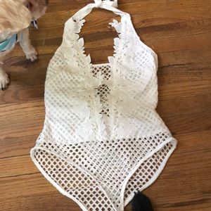 Lace body suit